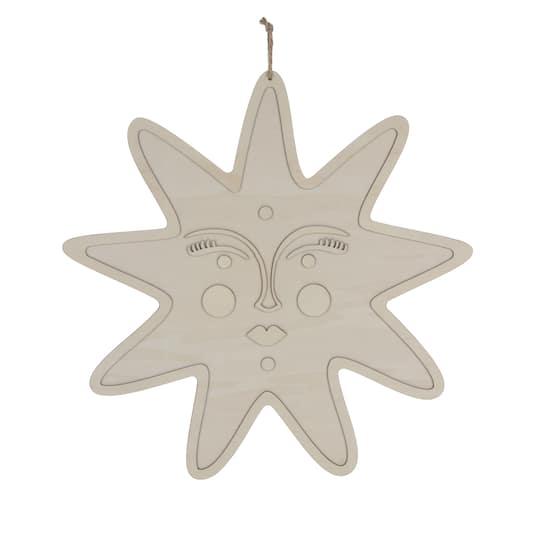 Jonathan Adler x Michaels 15.5" Utopia Sun DIY Wood Plaque